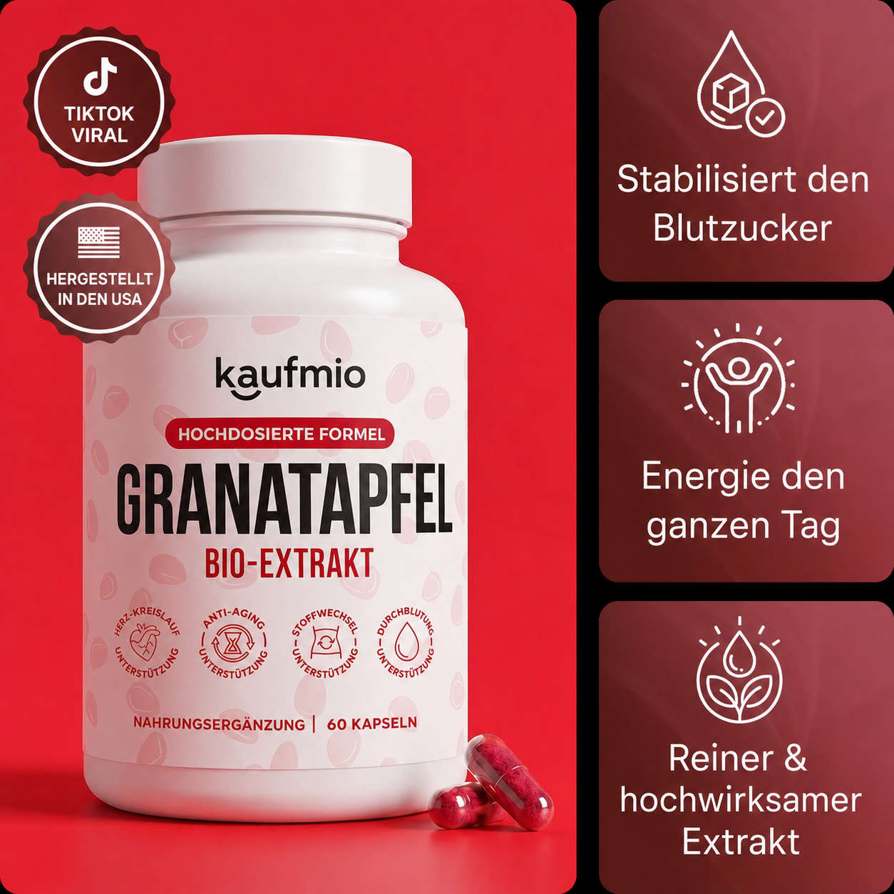 Kaufmio Bio-Granatapfelextrakt